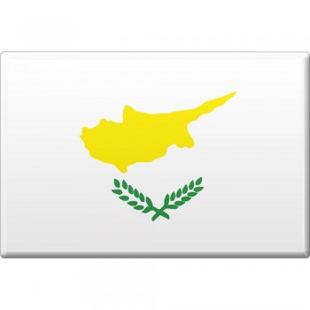 Magnet - Länderflagge Zypern - Gr.ca. 8x5,5 cm - 37857