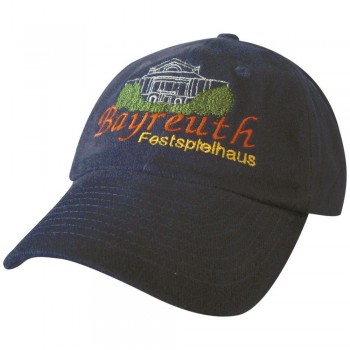 Baseballcap mit Einstickung - Festspielhaus Bayreuth - 68856 schwarz