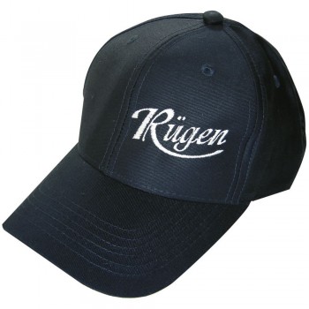 Baseballcap mit Einstickung - RÜGEN - 68876 schwarz