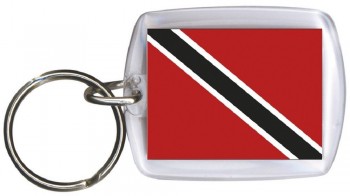 Schlüsselanhänger - TRINIDAD UND TOBAGO - Gr. ca. 4x5cm - 81170 - Keyholder WM Länder