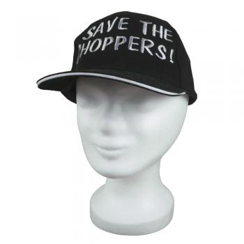 Baseballcap mit Einstickung - Save the Choppers - 54647 schwarz