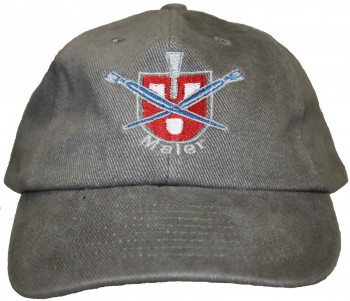 Baseballcap mit Einstickung - Zunftzeichen Maler - 68619 grau