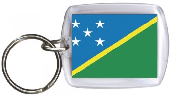 Schlüsselanhänger Anhänger - SALOMONEN - Gr. ca. 4x5cm - 81139 - Keyholder WM Länder