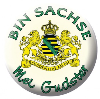 Magnet Küchenmagnet - Bin Sachse Mei Gudster - 16232 Gr. ca. 5,7 cm