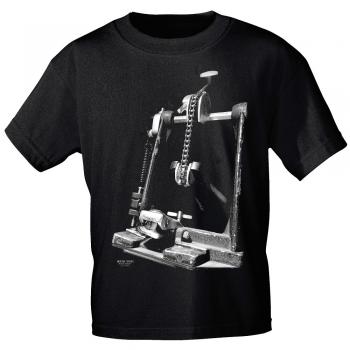 T-Shirt unisex mit Print - Death Radar - von ROCK YOU MUSIC SHIRTS - 10155 schwarz - Gr. M