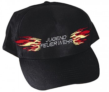 Baseballcap mit Einstickung - JUGENDFEUERWEHR - 68292 schwarz