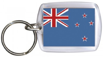Schlüsselanhänger Anhänger - NEUSEELAND - Gr. ca. 4x5cm - 81117 - Keyholder WM Länder