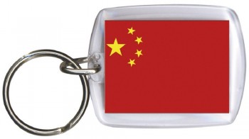 Schlüsselanhänger - CHINA - Gr. ca. 4x5cm - 81037 - WM Länder