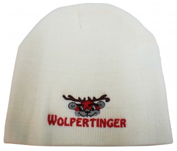 Beanie Mütze Wolpertinger 55628 weiß