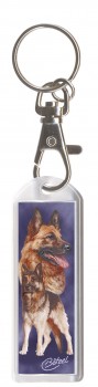 DESIGNER Schlüsselanhänger - 2 Schäferhunde - Collection Bötzel - Gr. ca. 70x25mm - 13115