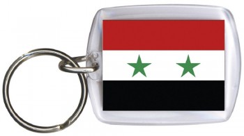Schlüsselanhänger - SYRIEN - Gr. ca. 4x5cm - 81163 - Keyholder WM Länder
