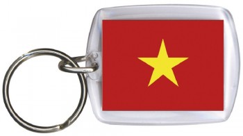Schlüsselanhänger Anhänger - VIETNAM - Gr. ca. 4x5cm - 81185 - Keyholder WM Länder