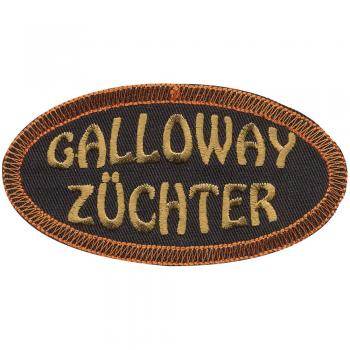 Aufnäher - Galloway Züchter - 00376 - Gr. ca. 10cm x 5,5cm