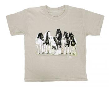 Kinder-T-Shirt mit Print - Tinkerfamilie - ©Kollektion Bötzel - 08251 sandfarben - Gr. 98/104