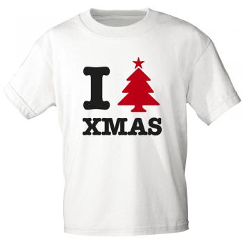 T-Shirt mit Print -  X-Mas - 12673 weiß - Gr. XL