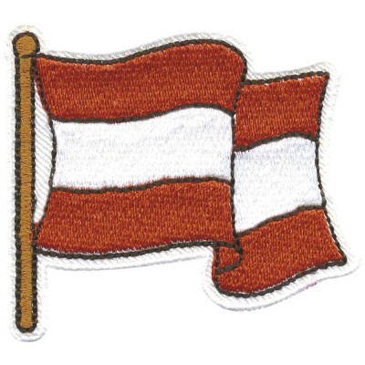 Aufnäher Patches - Österreich - 00871 - Gr. ca.  6 x6 cm