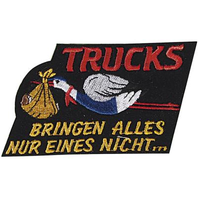 Aufnäher - TRUCKS bringen alles... - 04293 - Gr. ca. 10 x 6,5 cm - Patches