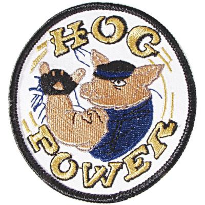 Patches rund - HOG POWER - Gr. ca. 7,5cm - 04958