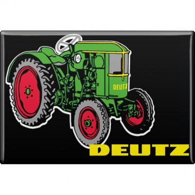 MAGNET - grüner Traktor - Gr. ca. 8 x 5,5 cm - 36516 - Küchenmagnet