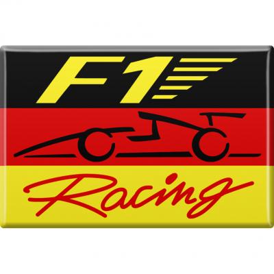 MAGNET - Fomel 1 F1 Racing - Gr. ca. 8 x 5,5 cm - 38341 - Küchenmagnet