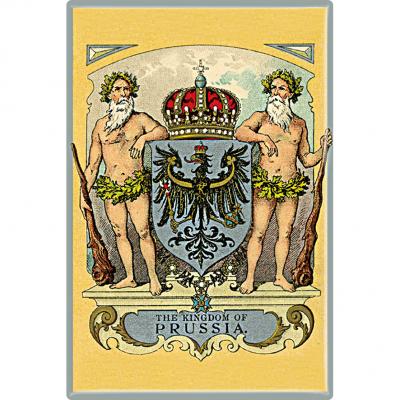 Küchenmagnet - Preußen - Gr. ca. 8 x 5,5 cm - 38178 - Magnet Kühlschrankmagnet