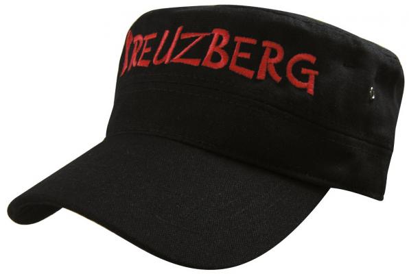 Military-Cap mit Einstickung - Kreuzberg - 60521 schwarz