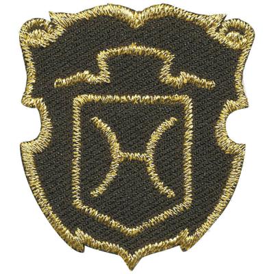 Aufnäher - Brandzeichen Holstein - 02154 - Gr. ca. 3,5 x 4 cm -Patches Stick Applikation