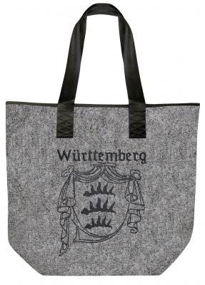 Filztasche - Württemberg - 26031 - Gr. ca. 46,5 x 39,5 cm
