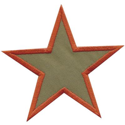 Aufnäher - Stern - 04041 - Gr. ca. 8 x 8 cm - Patches Stick Applikation