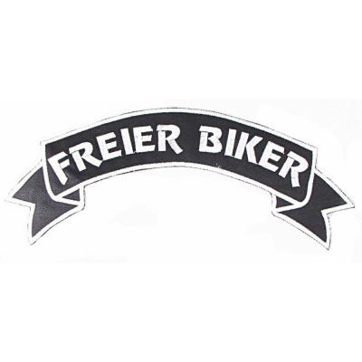 Rückenaufnäher - Freier Biker - Gr. ca. 7x28cm - 08517