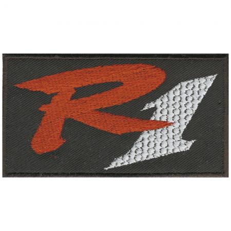 AUFNÄHER - R1 Motorsport - 03019 - Gr. ca. 10,5 x 6 cm - Patches Applikation