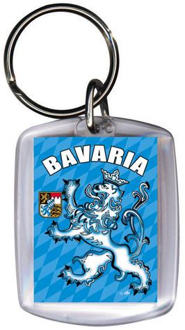 Schlüsselanhänger - Bavaria - Gr. ca. 60x40mm - 03302