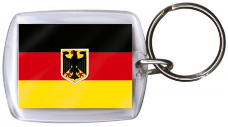 Schlüsselanhänger - Bundesrepublik Deutschland - Gr. ca. 4x6cm - 03455