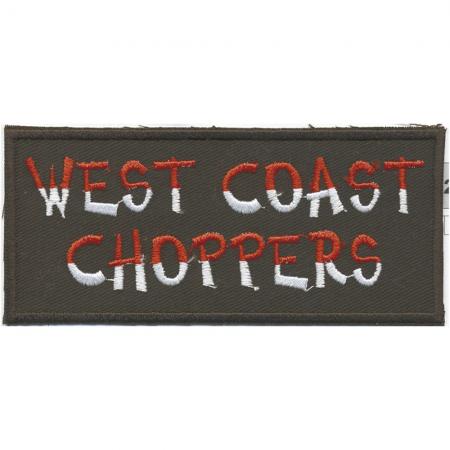 Aufnäher - West Coast Choppers - 04132 -  Gr. ca. 11,5cm x 5 cm - Patches Stick Applikation