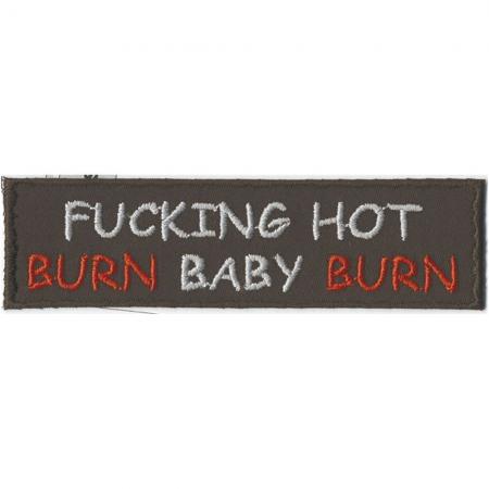 Aufnäher - Fucking Hot... - 04189 - Gr. ca 10,5 x 3 cm - Patches