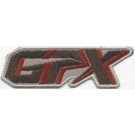 Aufnäher - GTX - 04260 - Gr. ca. 9,5 x 2,5 cm - Patches
