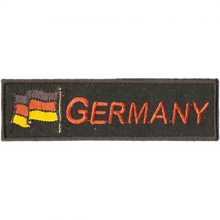 Aufnäher - Germany  - 04316 - Gr. ca. 12 x 3,5 cm