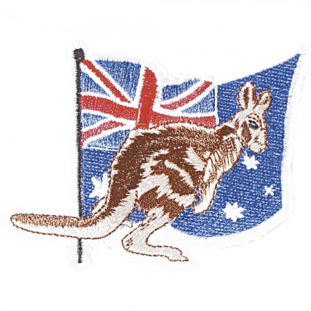 Aufnäher - Australien - 04356 - Gr. ca. 7,5 x 7 cm - Patches - Applikation