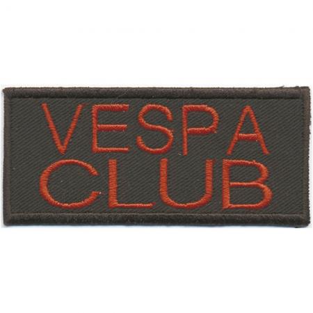 Aufnäher - Vespa Club - 04680 - Gr. ca. 9 x 4cm - Stick Patches