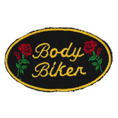 Aufnäher Patches Body Biker Gr. ca. 8,3 x 5 cm  04898