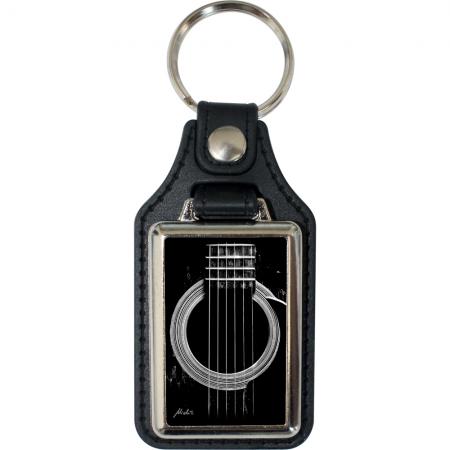 Leder-Schlüsselanhänger mit Motiv – Black Hole – 06271/7 aus der Serie  ROCK YOU© MUSIC