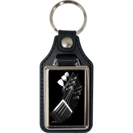 Leder-Schlüsselanhänger mit Motiv – Commander Rock – 06272/2 aus der Serie  ROCK YOU© MUSIC