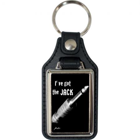 Leder-Schlüsselanhänger mit Motiv – Jack – 06273/7 aus der Serie  ROCK YOU© MUSIC