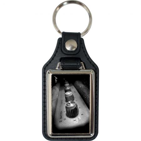 Leder-Schlüsselanhänger mit Motiv – Power Complex – 06274/7 aus der Serie  ROCK YOU© MUSIC