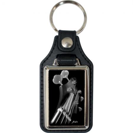 Leder-Schlüsselanhänger mit Motiv – Rocker – 06275 aus der Serie  ROCK YOU© MUSIC