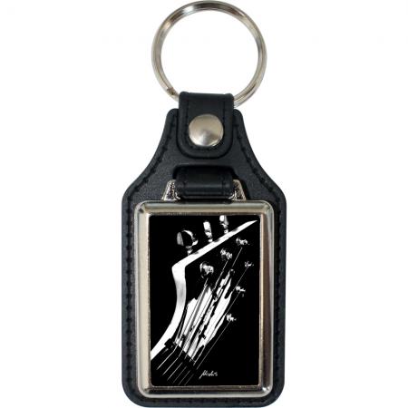 Leder-Schlüsselanhänger mit Motiv – Venus Striker – 06276/2 aus der Serie  ROCK YOU© MUSIC