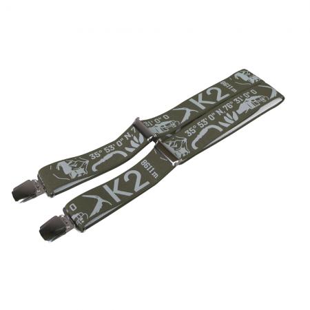 Hosenträger mit Print - Berg K2 - 06621
