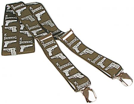 Hosenträger mit Print - Pistole Waffe - 06646