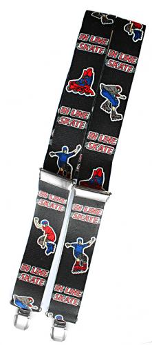 Hosenträger mit Print - Inlineskate - 06708-1