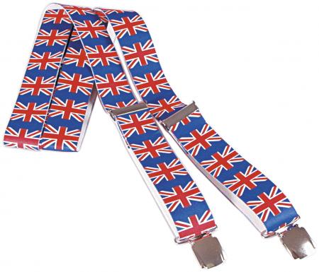 Hosenträger mit Print - Flagge Grossbritannien - 06717